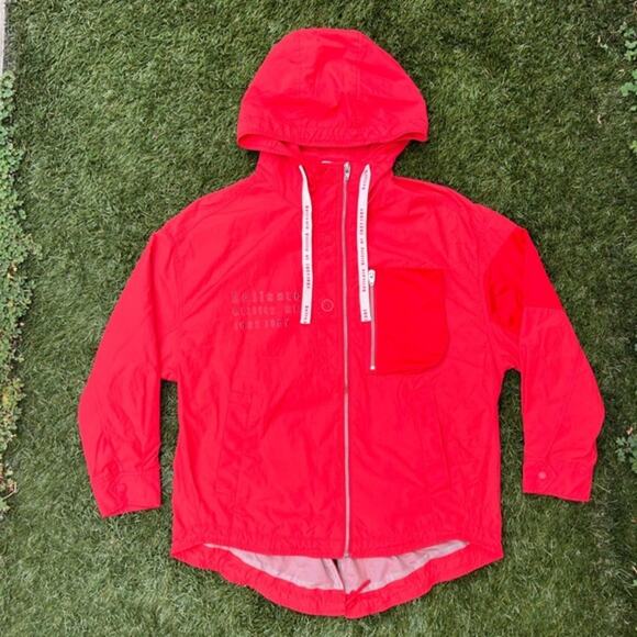 Jucy Judy Oversized Neon Windbreaker Korean K-Pop Streetwear Full Zip Jacket XS - Picture 1 of 10